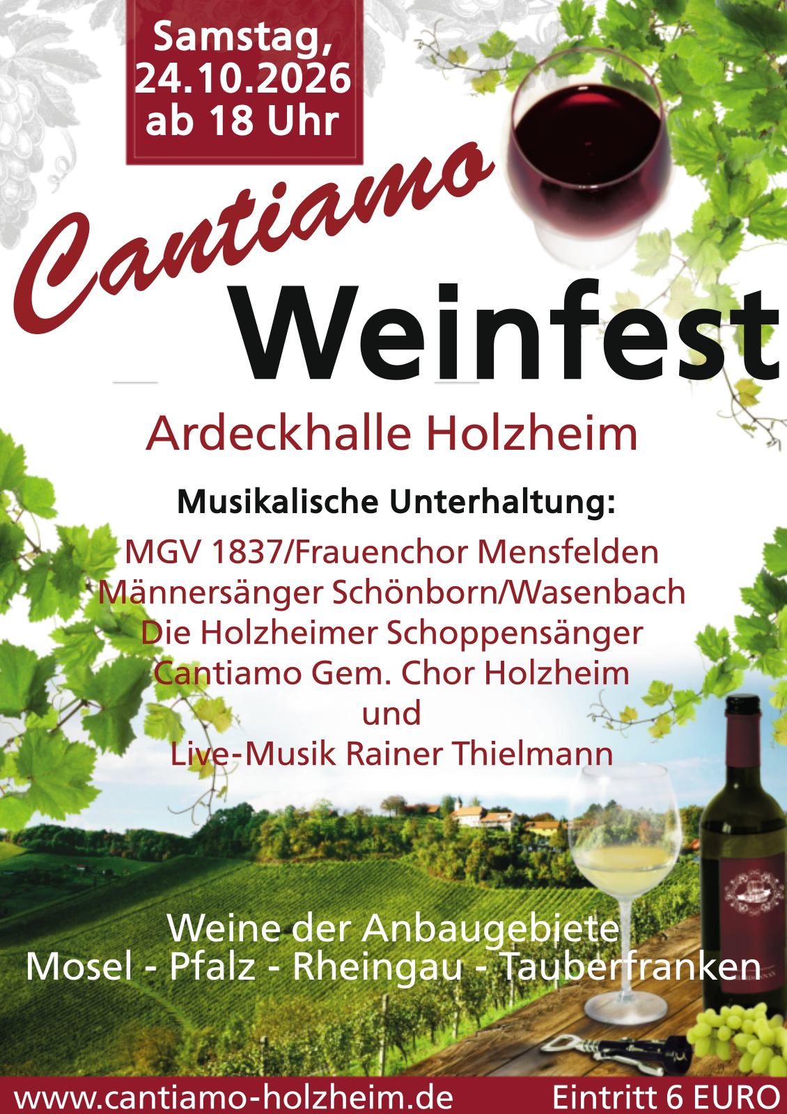 Weinfest Cantiamo 2026