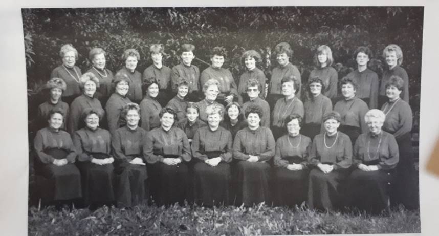 Der Chor im Jubiläumsjahr 1988